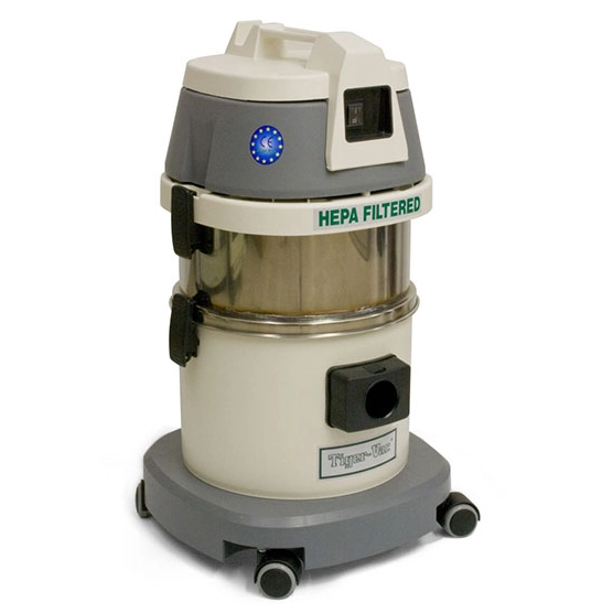 Tiger-Vac ASL-10 HEPA MR wet and dry vacuum with HEPA H14 filtration for pharma and life science